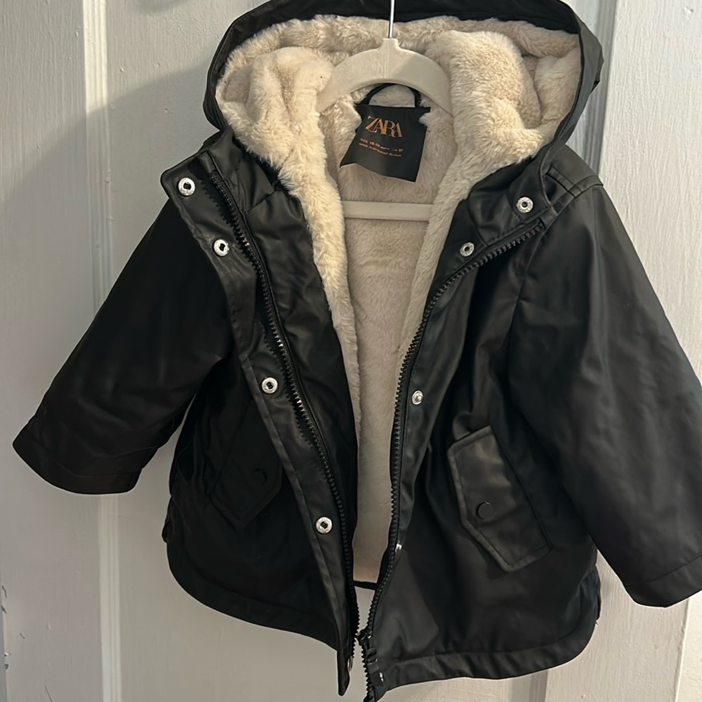Zara lined raincoat